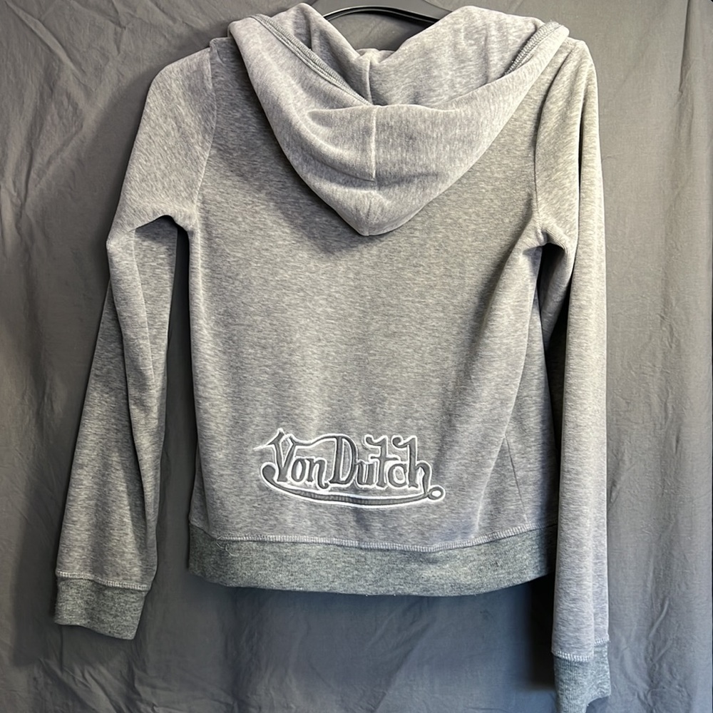 Von Dutch Velour Hoodie